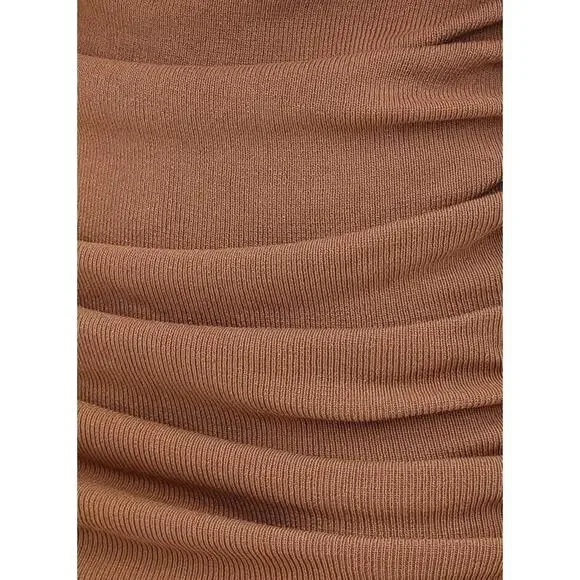 LIONESS Military Minds Mini Dress Camel New With Tags Size S - Picture 3 of 7